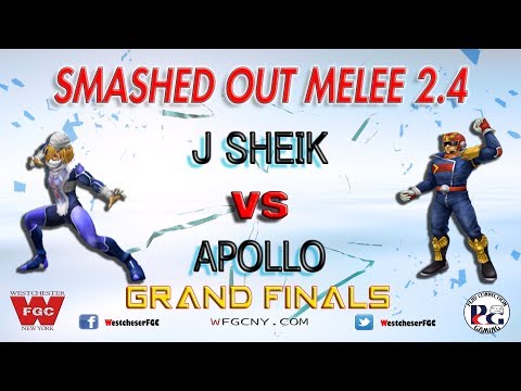 Smashed Out Melee V2.4 - J Sheik Vs. Apollo - Grand Finals