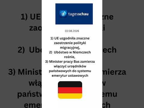 Niemiecki dziennik telewizyjny @tagesschau 2 czerwca