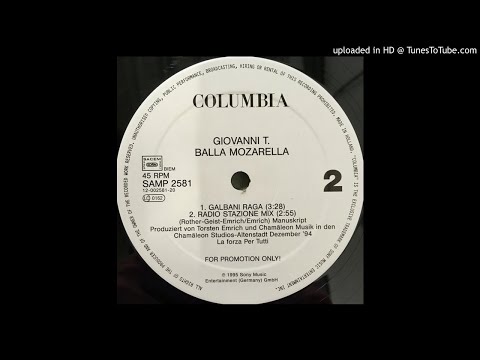 Giovanni T. ‎– Balla Mozzarella (Radio Stazione Mix)