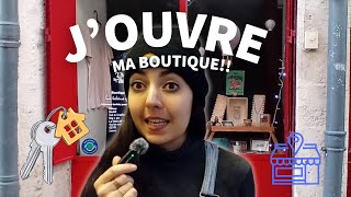 J'ai ouvert ma boutique! 🛍️🍾 Je vous fais visiter