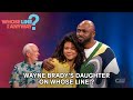 Wayne Brady performs with his Daughter | Whose Line is it Anyway? | The CW