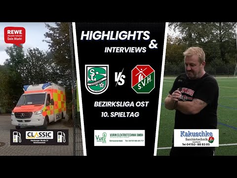 SC Schwarzenbek - SV Hamwarde | Bezirksliga Ost Hamburg 10. Spieltag | Derby | Zusammenfassung