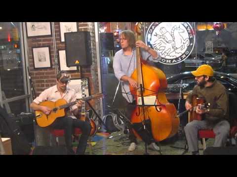 Clay Welch Trio - doing a Django tune - Blue Dome Music Series - Tulsa, OK - 1/4/14