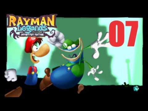 Rayman Legends: Definitive Edition - Walkthrough Part 7 (Invaded)