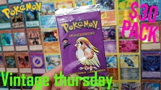 GOI: Vintage Thursday Ep:21 $30 Base Set 2 booster pack opening