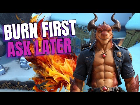 DRAGONFIRE UNLEASHED | PALADINS DROGOZ RANKED GAMEPLAY