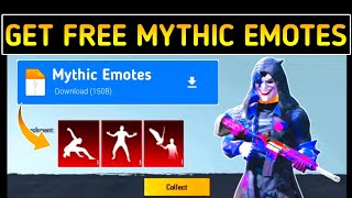 How To Get Free Mythic Emotes in Pubg | How To Get Free Mythic Emotes Season 19 | Mythic Emotes