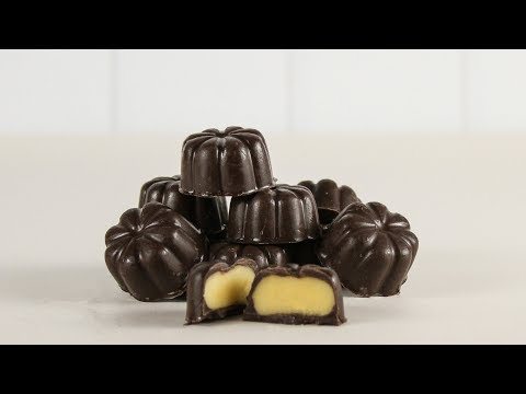 Orange Flavored Candy Centers 4 Ways | How to Make Candy Centers