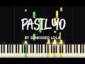 Pasilyo by SunKissed Lola synthesia piano tutorial + sheet music