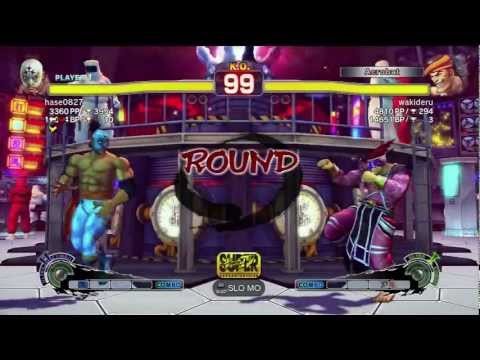 SSF4 AE: hase0827 (El Fuerte) vs wakideru (Adon)