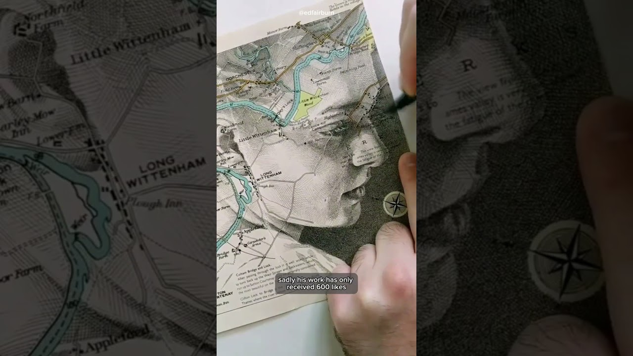 Turning Old Maps into Stunning Masterpieces