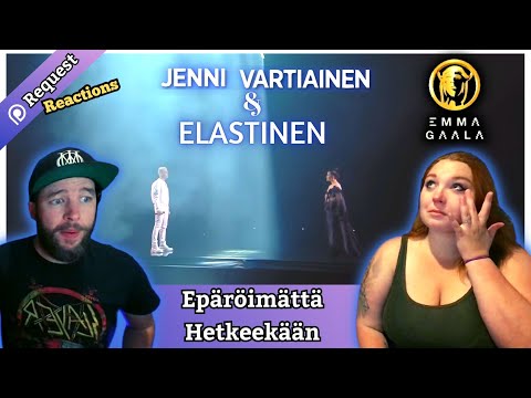 Elastinen ja Jenni Vartiainen – Epäröimättä hetkeekään (Emma Gaala 2021) | Couple's REACTION
