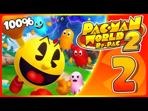 Pac-Man World 2: Re-PAC Walkthrough Part 2 (PS5) 100% Tree Tops