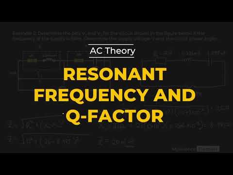 Resonant frequency and Q-factor full tutorial