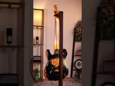 Fender Custom Shop Double Esquire 1950 Super Heavy Relic - Maple Fingerboard, Black image 23