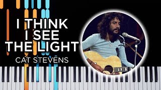 I Think I See The Light (Cat Stevens) - Piano Tutorial