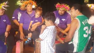 Drum Line at Te Oro, Auckland, NZ- 7 groups free jamming- Video1