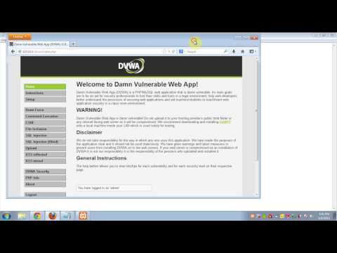 comment installer dvwa