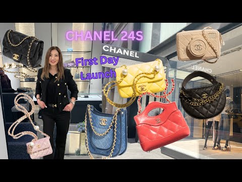 Chanel 24S Spring Summer 2024 Collection First Day Launch in Store I Luxury Shopping Vlog I New Bags
