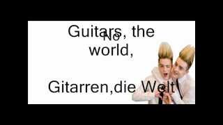 Jedward -All I want is you (Lyrics+ Übersetzung)