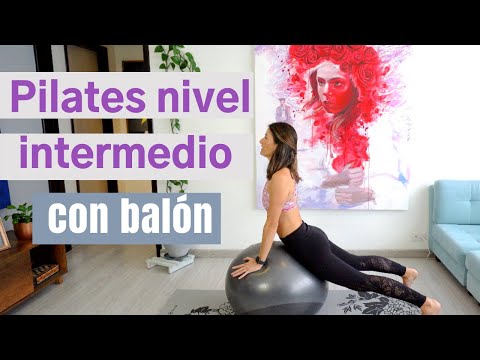 Pilates con balón nivel intermedio