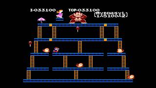 Casual Longplay: Donkey Kong (NES-NA port) gameplay session for 1 Player