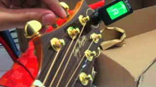 Video thumbnail for Demo Joyo Tuner Clip On - JT 01 by Danu Satria