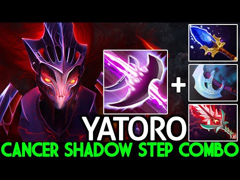 YATORO [Spectre] Cancer Shadow Step One Combo Kill Dota 2