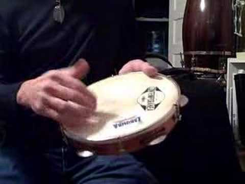 How to Play Samba on pandeiro.  A beginners guide.