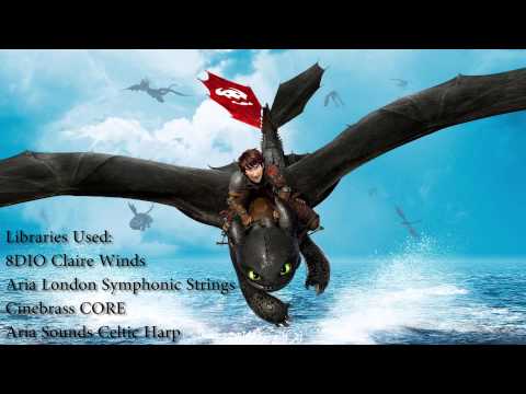 How To Train Your Dragon - 8DIO Claire, Aria Sounds London Symphonic Strings Kontakt Libs etc`