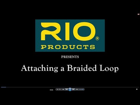 How to attach a Braided Loop to your fly line