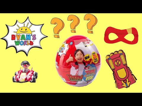 Ryan's World Mighty Titan Mystery Egg