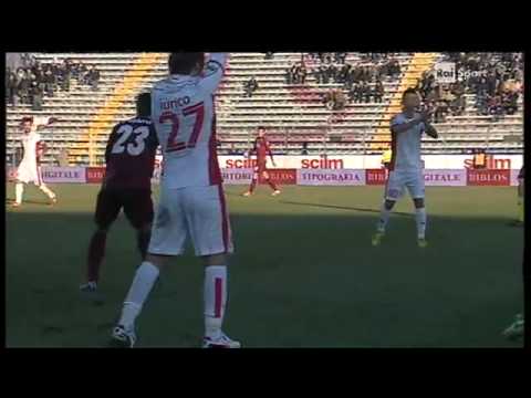 Cittadella-Bari 1-1 2012-2013 Maah,Bellomo 22^ giornata