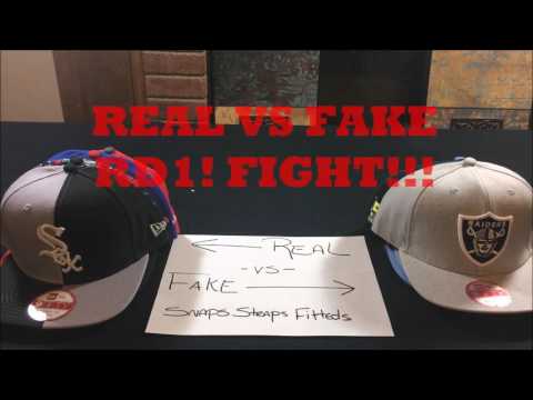 FAKE HATS EXPOSED | Real New Era Hats Vs Fake New Era Hats Fight RD1 | Counterfeit New Era Hats!