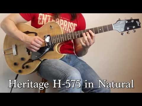 SOLD! Heritage 575 in Blonde | The Music Gallery