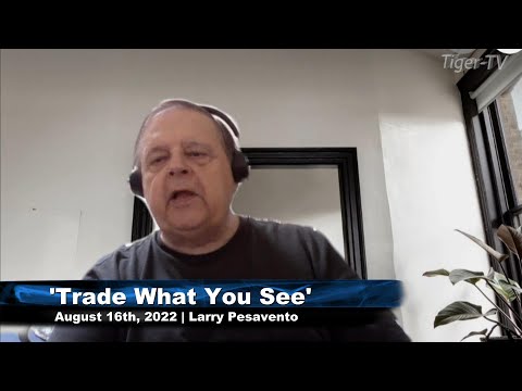 August 16th, Trade What You See with Larry Pesavento on TFNN - 2022