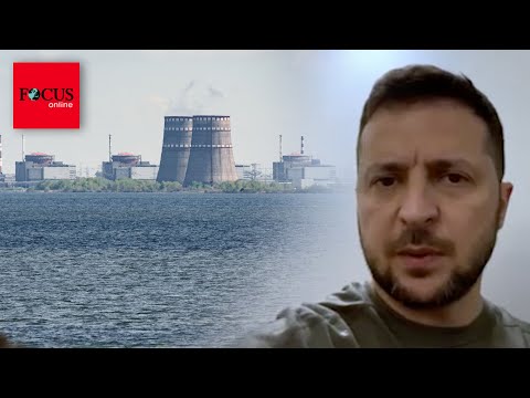 Selenskyj wirft Russland „Erpressung“ und „Zynismus“ bei Besetzung von Akw Saporischschja vor