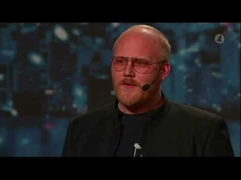 Talang 2009 (Sweden got talent ) Martin Kjellgren - Pratar som en 5 åring