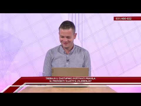 TV REPLIKA 23.09.2020. -TREBAJU LI ZASTUPNICI POŠTIVATI PRAVILA ILI PROVODITI VLASTITA UVJERENJA?