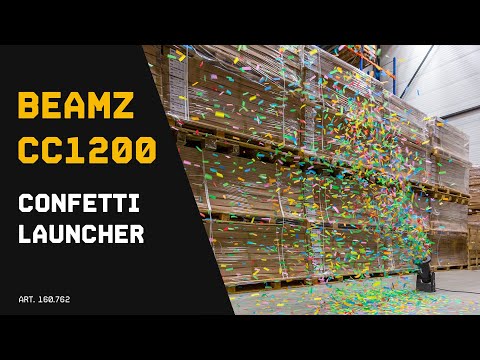BeamZ CC1200 Confetti Launcher