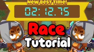 BTD6 Race Tutorial / guide |  Saw off those Logs