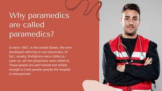 Paramedics - A Life Saviours in Emergency