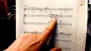 Hush, Somebody's Callin' My Name (alto part) Learn by Jan. 19