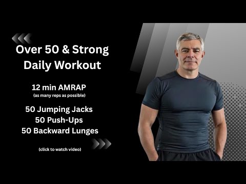Over 50 & Strong Daily Workout W7D2