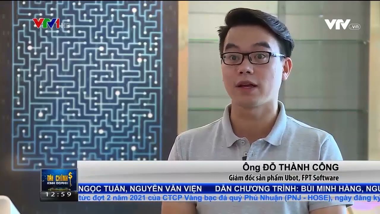 [VTV1] UBot giúp doanh nghiệp tự động quy trình, nghiệp vụ tối ưu chi phí