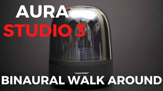 Harman Kardon Aura Studio 3 - Binaural Walk Around - (Sound Demo)