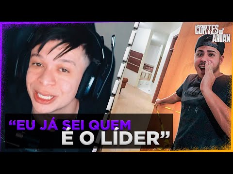 ARUAN REAGE A O RENATO REVELOU O QUARTO DO LIDER (CAÇADORES DE LENDAS ELITE) - Cortes do Aruan