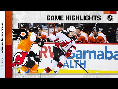 Flyers @ Devils 2/25 | NHL Highlights 2023