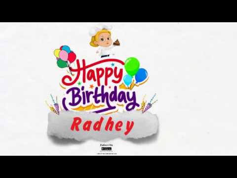 Happy Birthday Radhey
