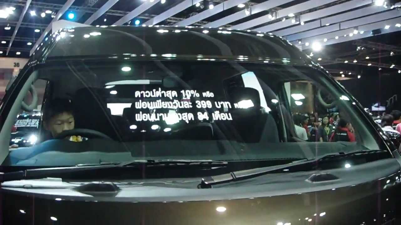 All-new Nissan NV350 Urvan in Bangkok Motor Show 2013